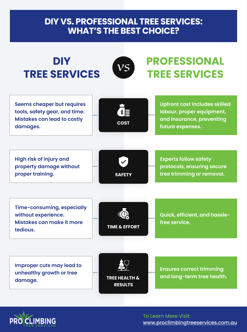 DIY v/s. Professional Tree Services