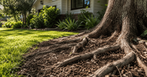 Tree Roots Coming Above Ground
